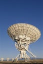 VLA Very Large Array radio telescope dish aimed up