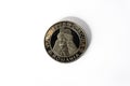 Vlad the impaler coin white background