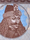 Vlad Tepes a portrait from collector`s banknote