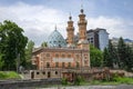 Sunni Mosque (Mukhtarov Mosque) on a cloudy day. Vladikavkaz, North Ossetia-Alania