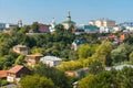 Vladimir city in Russia panoramic view