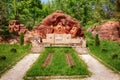 Vladimir Lenin bas relief at Red Rocks Royalty Free Stock Photo