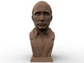 Vladimir Putin - Body bust trophy