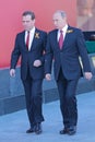 Vladimir Putin and Dmitry Medvedev