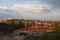 Vladimir, Vladimir region, Russia - May 3, 2016: Torpedo football stadium