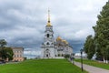 Vladimir, Russia - August 25, 2019. Assumption cathedral Dormition Cathedral in Vladimir, Russia. Golden Ring of Russia