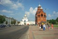 VLADIMIR, RUSSIA -July 17, 2016: Golden Gates. Vladimir