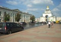 VLADIMIR, RUSSIA -July 17, 2016: Golden Gates. Vladimir Royalty Free Stock Photo