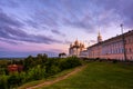 View of Cathedral of Assumption in Vladimir, Russia in the evening Royalty Free Stock Photo