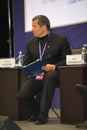 Vladimir Solovyov speaker business conferences with representatives of large international business. in economic forum.