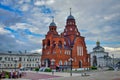 Trinity Church with the crystal museum in Vladimir city