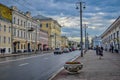 Bolshaya Moskovskaya street in Vladimir city