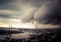 Vladivostok cityscape. Royalty Free Stock Photo