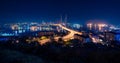 Vladivostok. Night view.