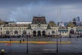 Vladivostok Railway station during preparations for the North Korea leader Kim Jong Un\'s visit to Russia.