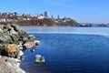 Vladivostok, Russia, cape Brindle Tigrovy in winter sunny day