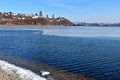 Vladivostok, Russia, cape Brindle Tigrovy in winter sunny day
