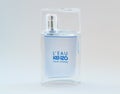 A bottle of Kenzo L`eau perfume. Royalty Free Stock Photo