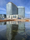 Vladivostok, Russia, July, 26, 2022. Hyatt Vladivostok Hotel, Burny in summer day in Vladivostok, Russia