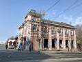 Vladivostok, Russia, March,03,2020. Historical building at the address: Admirala Fokina Street, 1A. Russia, Vladivostok city Royalty Free Stock Photo