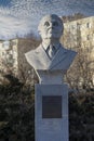 Vladivostok, Russia. Monument to the first female long-distance sailing captain