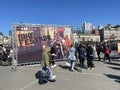 Vladivostok, Russia, October, 07, 2023. Bike festival on the square of the Fighters of the Revolution in Vladivostok in 2023