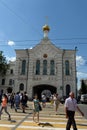 Vlasevskiy tower of the Znamensky Church in Yaroslavl Royalty Free Stock Photo