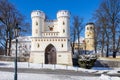 Vlasim gate, castle Vlasim, Central Bohemian region, Czech republic