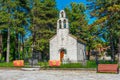 Vlaska church in Cetinje in Montenegro Royalty Free Stock Photo