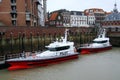 Belgian Pilot vessels Honte and Deurloo.