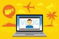 Vlog video blogging
