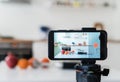 Vlogging concept Royalty Free Stock Photo