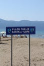 Vlora, Albania, Saturday 26 August 2023 exploring public beaches hunting for sunset beautiful places to swim lungo mare riviera