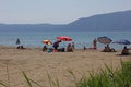 Vlora, Albania, Saturday 26 August 2023 exploring public beaches hunting for sunset beautiful places to swim lungo mare riviera