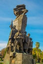 VLORA-VLORE, ALBANIA: The Monument of Independence. Monument dedicated to the Albanian Declaration of Independence.