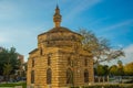 VLORA-VLORE, ALBANIA: View of the famous Muradie Mosque in Vlora, Albania.