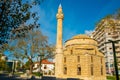 VLORA-VLORE, ALBANIA: View of the famous Muradie Mosque in Vlora, Albania.