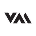 vm initial letter vector logo icon