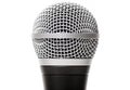 Vocal microphone close up isolated Royalty Free Stock Photo