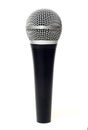 Vocal microphone close up isolated Royalty Free Stock Photo