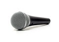 Vocal microphone close up Royalty Free Stock Photo
