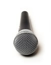Vocal microphone close up Royalty Free Stock Photo