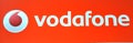 Vodafone logo Royalty Free Stock Photo