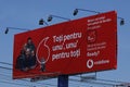 Vodafone outdoor banner