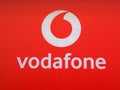 Vodafone storefront sign