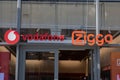 Vodafone Ziggo Store At Amsterdam The Netherlands 17-3-2025 Royalty Free Stock Photo
