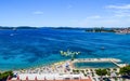 The Vodice beach, Croatia Royalty Free Stock Photo