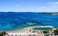 The Vodice beach, Croatia