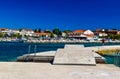 The Vodice cityscape