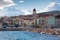Vodice is a small town on the Adriatic coast in Croatia Royalty Free Stock Photo